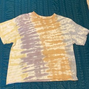 Tie die t shirt bought at tj max but didn’t fit me so didn’t wear but once